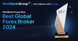 MultiBank Group Receives “Best Global Forex Broker” Award at Forex Traders Summit Dubai 2024 (Graphic: Business Wire)
