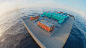 세계 최초 인공에너지 섬 ‘프린세스 엘리자베스섬’ 조감도