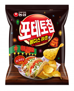 농심 포테토칩 올디스타코맛