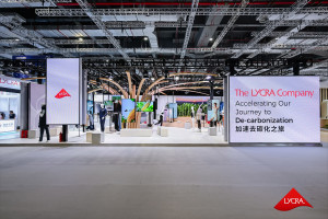 The LYCRA Company is showcasing its sustainable offerings and more at Intertextile Shanghai from August 27 to 29. Its pavilion in Hall 4.1 (Booth E56) features 25 co-exhibitors united under the theme “Accelerating Our Journey to Decarbonization.” Visitors to the Econogy Hub (Hall 5.1, Booth A36) will discover through an immersive experience in a replica cornfield how bio-derived LYCRA® fiber made with QIRA® can help accelerate decarbonization in the fashion industry. (Photo: Business Wire)