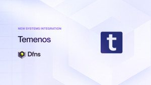 Dfns Wallet Infrastructure Now Available on Temenos Exchange (Graphic: Business Wire)