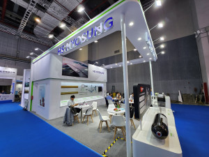 차이나 컴포짓 엑스포(China Composites Expo 2024)에 참가한 효성첨단소재의 탄소섬유 브랜드 ‘탄섬(TANSOME®)’