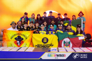 Image from the World Robot Olympiad (WRO) Brazil Competition (Photo courtesy of WRO Brazil)