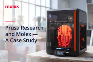 몰렉스, Prusa Research와 협력해  3D 프린팅 선구자로 빠르게 성장