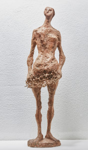최만린, ‘이브 58-1’, 1957, 석고, 133x42x29cm