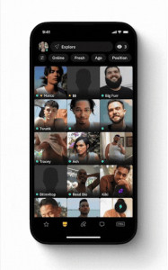 Grindr’s Right Now feature.