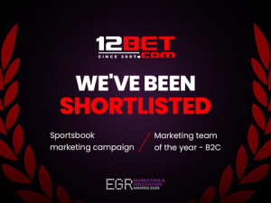 12BET Makes the Shortlist at the 2025 EGR Marketing & Innovation Awards