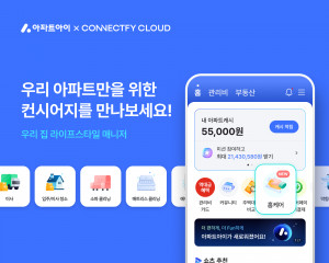 아파트 입주민들은 홈케어 통합 솔루션 ‘컨시어지 커넥트’를 통해 다양한 편의 서비스를 받을 수 있다