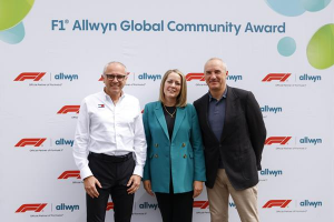 Allwyn이 Formula 1과 함께 ‘F1® Allwyn Global Community Award’를 창설한다