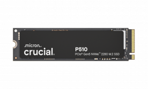 대원씨티에스가 차세대 PCIe 5.0 NVMe 기술을 집약한 마이크론 Crucial(크루셜) P510 Gen5 NVMe 솔리드 스테이트 드라이브(SSD)를 한국 시장에 정식 출시한다