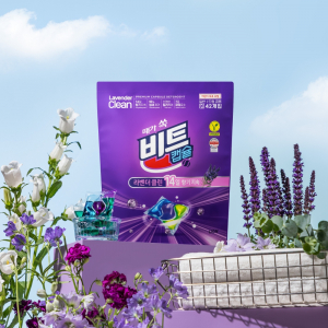 신제품 ’비트 라벤더 클린 캡슐세제’(제공=라이온코리아)