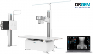 첨단 이동형 병원 1호기에 납품된 디알젬 X-ray 시스템, GXR-C40SD