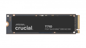 대원씨티에스가 마이크론 크루셜 T710 Gen5 NVMe 솔리드 스테이트 드라이브(SSD)를 한국 시장에 정식 출시했다. AI 애플리케이션과 고부하 작업을 매끄럽게 처리할 수 있도록 설계된 신제품은 용도와 목적에 따라 선택할 수 있게 3가지(1TB, 2TB, 4TB) 용량으로 나뉜다