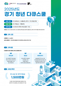 ‘2025년도 경기 청년 다큐스쿨’ 포스터