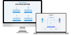 더존비즈온의 이커머스 전문 계열사 더존비앤에프가 기업 구매관리 업무와 직원 복리후생을 하나의 비즈니스 플랫폼에서 통합 관리하는 더포터존 기반의 ‘오피스케어’를 오픈했다