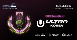 KBW2025의 오프닝 나이트로 소개되고 있는 ULTRA KOREA