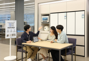삼성전자가 23일부터 가구장 리폼부터 제품 설치, 사후 관리까지 원스톱으로 제공하는 ‘가전 가구장 리폼 서비스’를 시작한다