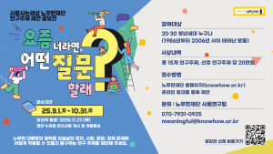 2025년 ‘연구주제 제안 공모전’ 포스터
