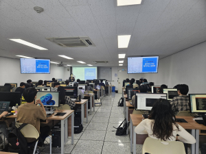 IGM세계경영연구원이 매치업 클라우드 과정 설명회를 개최하고 있다(사진=IGM세계경영연구원)