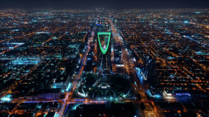 Riyadh Nighttime View