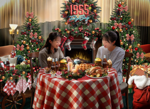 1955 도쿄 베이 by 호시노 리조트가 11월 10일부터 12월 25일까지 콜라를 주제로 한 올드 아메리칸 스타일의 크리스마스 이벤트 ‘OLDIES COLA HOLIDAY 1955’를 개최한다