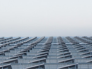 경기도 안성 소재 슬로우베드 매트리스 공장에 설치된 태양광 패널