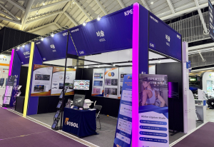 ‘2025 국제치안산업대전’ 비솔 부스 전경