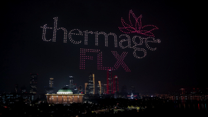 솔타메디칼코리아, 써마지 FLX와 함께하는 DRONE LIGHT SHOW 성료