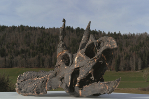 아드리안 비야르 로하스의 신작 ‘무제(적군의 언어 연작 중)’