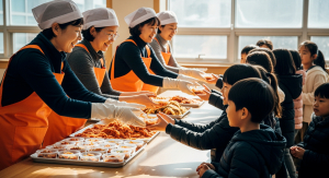 12월, 세이브월드 ‘사랑의 김치 나눔’… 복재성 명예회장, 아이들의 겨울 밥상에 따뜻한 마음을 더하다