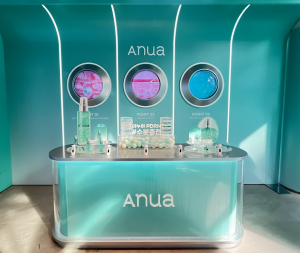 아누아 팝업스토어 내부