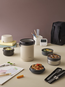 써모스 ‘일체형 대용량 보온도시락’