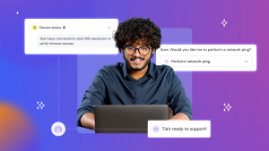 팀뷰어 - 지능형 에이전트 ‘티아(Tia)’