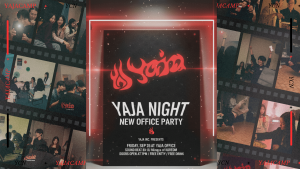 ‘YAJA NIGHT - New Office Party’ 웹포스터