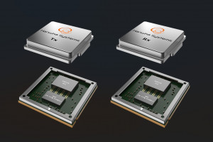 한화시스템이 개발할 트랜시버 우주반도체의 예상 분해도 형상