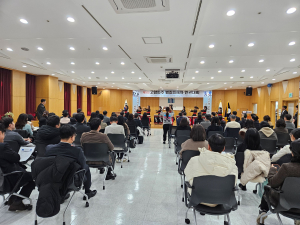 다사랑 난타클럽의 식전 공연 모습