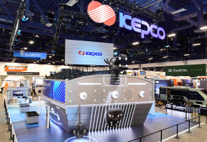 CES 2026 한전 전시관 전경