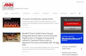 미디어 아웃리치 뉴스와이어, 아시아 뉴스 네트워크(ANN)와 기업 보도자료 파트너십 체결