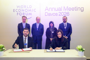 Technology Innovation Institute and World Economic Forum Announce ‘Abu Dhabi Centre for Frontier Technologies’ at Davos (Photo: AETOSWire)