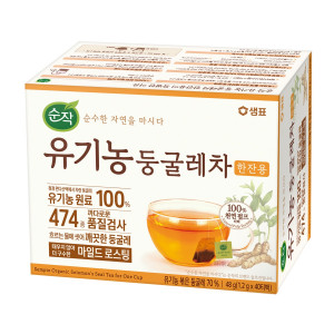 순작, 100% 유기농 원료로 만든 ‘유기농 둥굴레차’ 출시