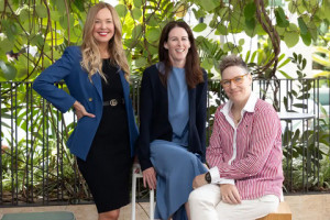 Left to right: Erin McCarthy, Kelly McLennan, and Brooke Hedger.