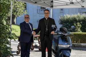 TVS iQube delivered to Governorate of Vatican State City