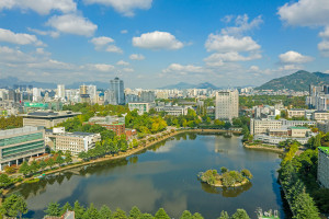 건국대학교 전경