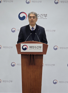 기자간담회 중인 홍기용 소장