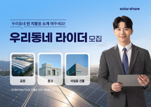 에이치에너지는 ‘우리동네 라이더’를 신규 모집한다 ©에이치에너지