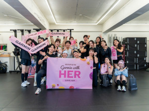 지난 7일 진행된 팀 가민 소속 서하얀 코치와 함께하는 ‘Garmin with Her’ 피트니스 세션