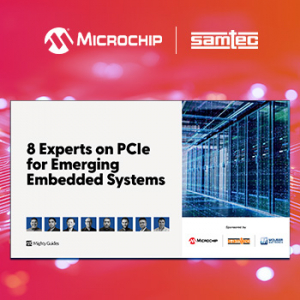 마우저, 마이크로칩 및 삼텍과 차세대 임베디드 시스템의 PCIe 설계 전자책 발간