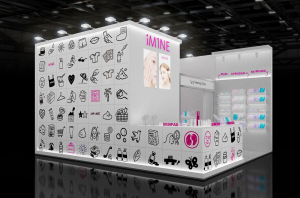 이미인 ‘볼로냐 코스모프로프 2026’ 부스 전경(제공=이미인)