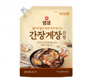 샘표, 재료에 바로 부어 담그는 ‘간장게장 간장’ 출시