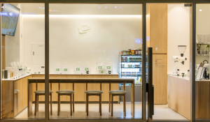 카페 룰리오가닉 1호점 대구 범어W점 전경